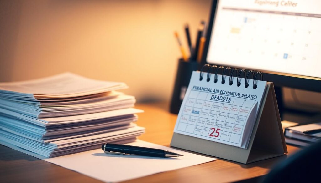 financial aid deadlines