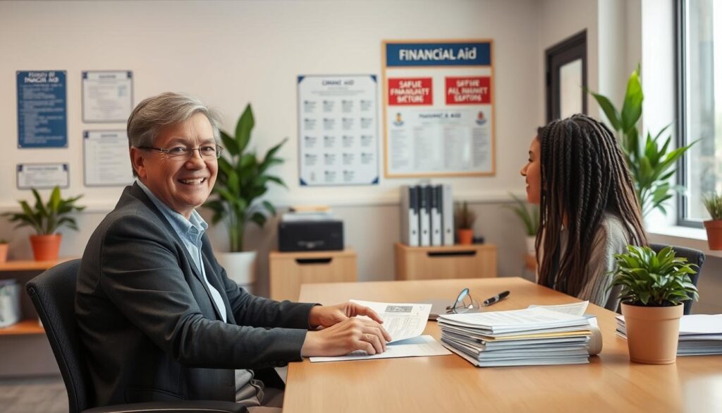 financial aid office support