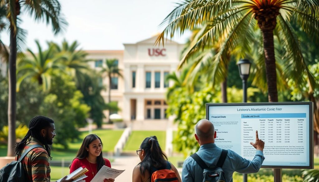robust financial aid at USC